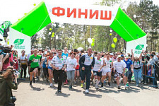 «Зеленый марафон» Сбербанка:  42 города страны стали частью Олимпийского движения