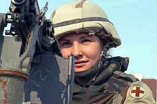 Военный фельдшер Салли Кларк – гордость вооруженных сил Её Величества
