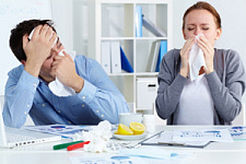 Как избежать простуды офисному работнику
