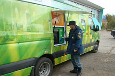 Передвижной офис Сбербанка работает в Комсомольске-на-Амуре