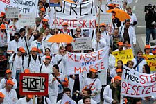 В Германии забастовали частнопрактикующие врачи