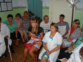 Встреча Олега Бубнова с врачами Новосысоевской больницы