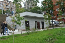 Новый общественный бесплатный туалет во Владивостоке открылся для посетителей