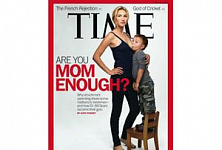 Журнал Time вызвал скандал обложкой с кормящей матерью